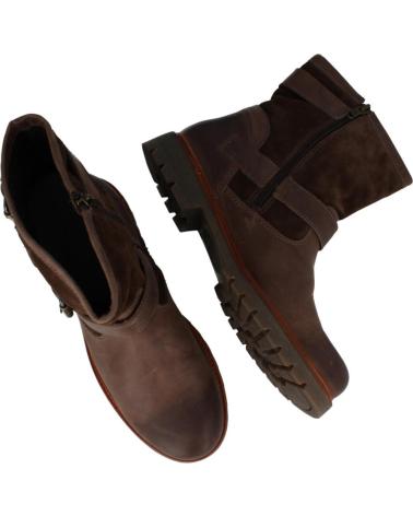 Stivaletti per Donna PANAMA JACK BOTA HEBILLAS PIEL MARRON CASTANO
