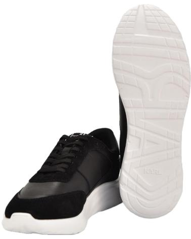 Zapatillas deporte de Hombre KARL LAGERFELD SERGER KC MAISON LACE RUN KL53638 NEGRO