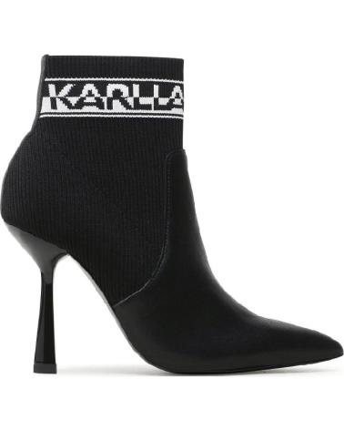 Botines de Mujer KARL LAGERFELD PANDARA SPEKULUM LOGO ANKLE KL31353 NEGRO