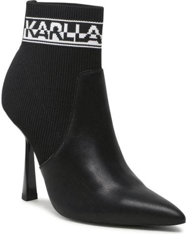 Botines de Mujer KARL LAGERFELD PANDARA SPEKULUM LOGO ANKLE KL31353 NEGRO