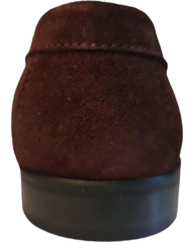 MOCASSINS MELQ NOA MARRON AVEC DÉTAIL CROCO MARRîN