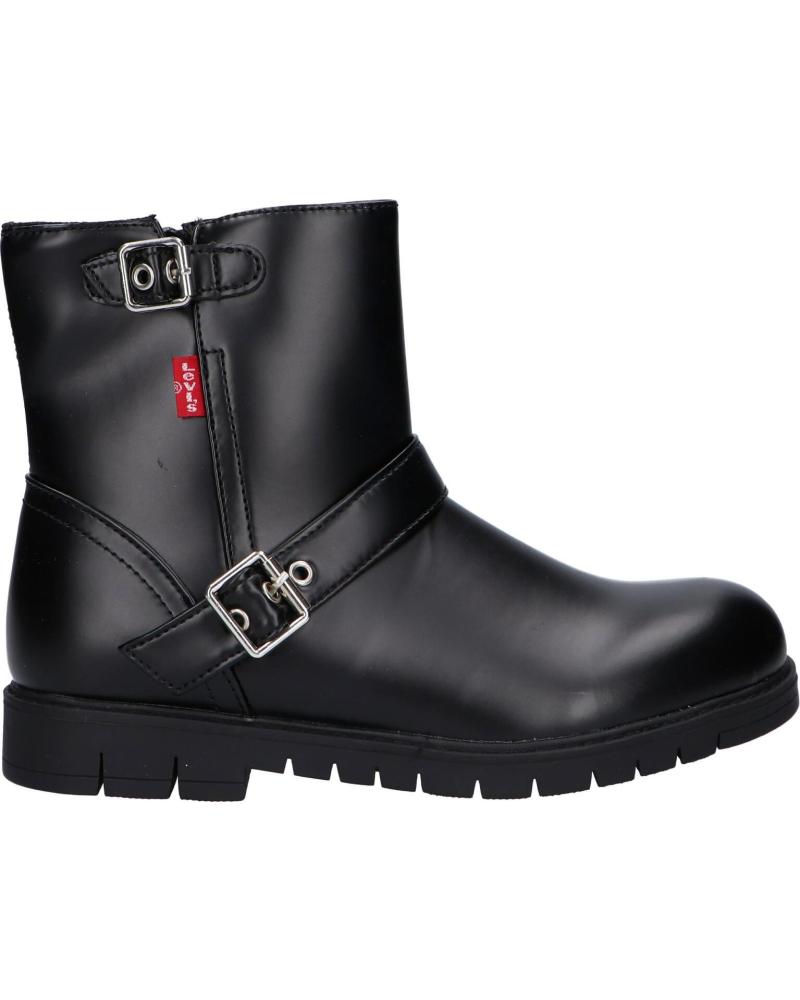 Botas de Mujer y Niña y Niño LEVIS VPHI0041S DAYTONA 0562 BLACK BLACK