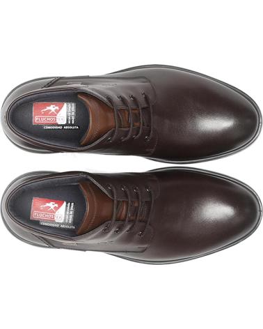 Stivaletti per Uomo FLUCHOS BOTIN PIEL IMPERMEABLE MAGNUS F1305 MARRóN