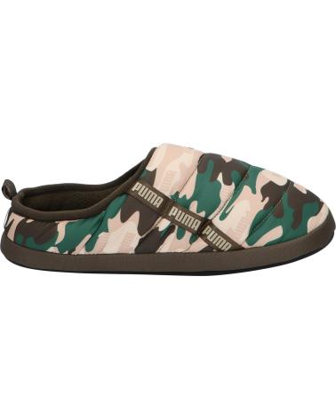 Calzado de casa de Mujer y Hombre PUMA 385278 SCUFF CAMO 02 FOREST NIGHT-TAPIOCA