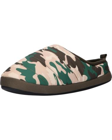 Calzado de casa de Mujer y Hombre PUMA 385278 SCUFF CAMO 02 FOREST NIGHT-TAPIOCA