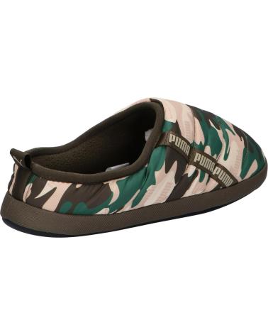 Calzado de casa de Mujer y Hombre PUMA 385278 SCUFF CAMO 02 FOREST NIGHT-TAPIOCA
