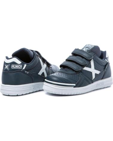 Sapatilhas de Menino MUNICH ZAPATILLAS NINO MODELO G 3 KID COLOR AZUL 044 044