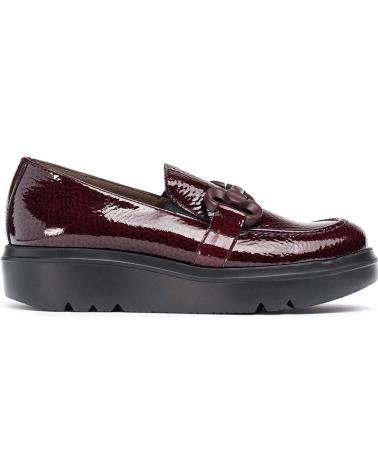 Mocasines de Mujer WONDERS MOCASIN CARIBU A-2821 BURDEOS