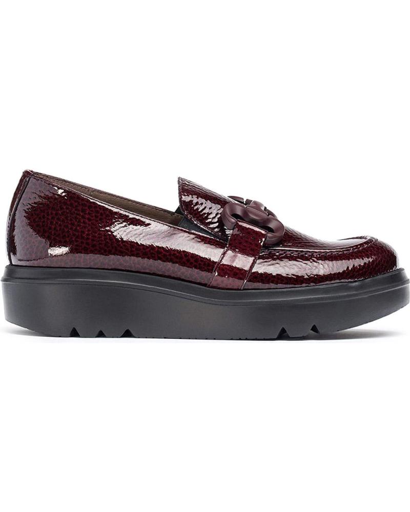 Mocasines de Mujer WONDERS MOCASIN CARIBU A-2821 BURDEOS