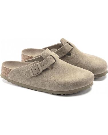 Woman and Man Clogs BIRKENSTOCK ZUECO BOSTON BS 1019108 KAKI