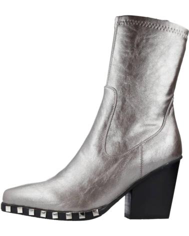 Boots-De-Mujer-NOA-HARMON-BOTIN-DE-LICRA-CON-TACON-CUBANO-ACERO