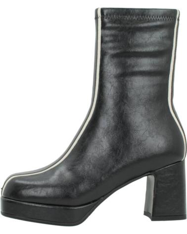 Stivali-De-Mujer-NOA-HARMON-BOTIN-VESTIR-SINTETICO-CON-TACON-Y-PLATAFORMA-NEGRO
