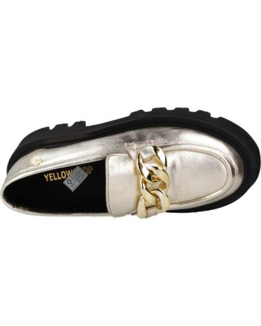 Mocasines de Mujer YELLOW CARMEN ORO