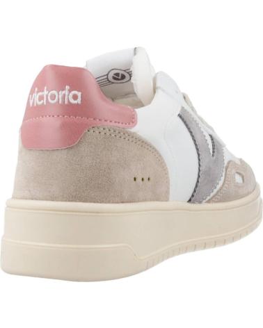 Zapatillas deporte de Mujer VICTORIA ZAPATILLAS MUJER MODELO 1257101V COLOR BLANCO ROSA ROSA