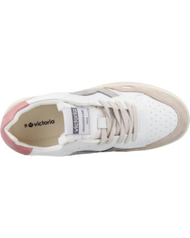 Zapatillas deporte de Mujer VICTORIA ZAPATILLAS MUJER MODELO 1257101V COLOR BLANCO ROSA ROSA