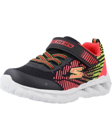 Sneaker für Mädchen und Junge SKECHERS 401506 S LIGHTS MAGNA LIGHTS NEGRO