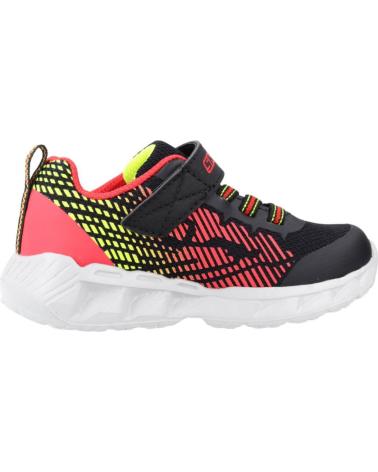 Sneaker für Mädchen und Junge SKECHERS 401506 S LIGHTS MAGNA LIGHTS NEGRO