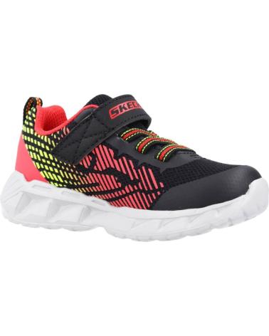 Sneaker für Mädchen und Junge SKECHERS 401506 S LIGHTS MAGNA LIGHTS NEGRO