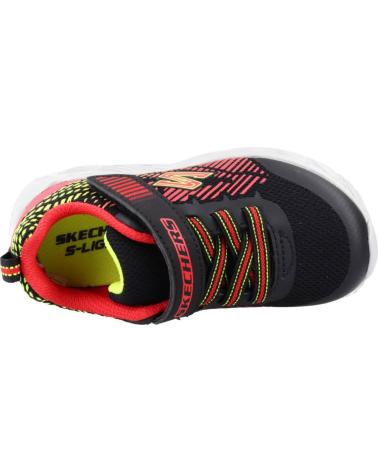 Sneaker für Mädchen und Junge SKECHERS 401506 S LIGHTS MAGNA LIGHTS NEGRO