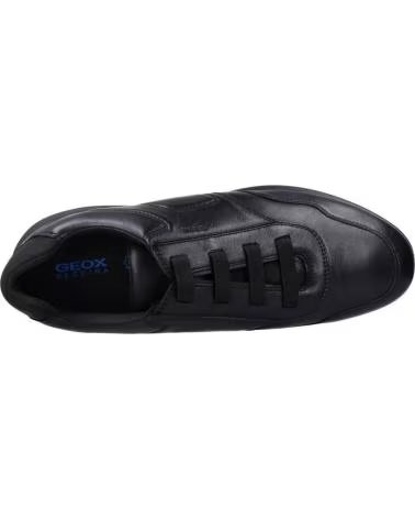 GEOX U SPHERICA EC2 SCARPE CASUAL UOMO C9999 NEGRO