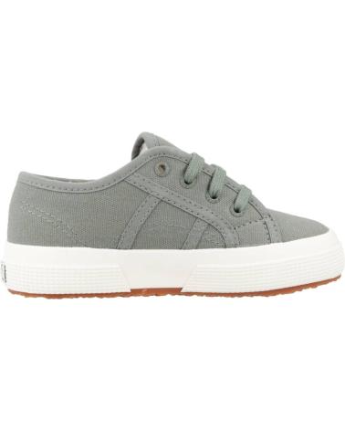 Sportschuhe für Junge SUPERGA ZAPATILLAS NINO MODELO S2132QW 2750 COLOR VERDE A07GREY A07GREY
