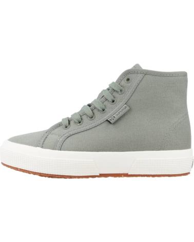 Stivaletti per Bambina e Bambino SUPERGA S21415W VERDE