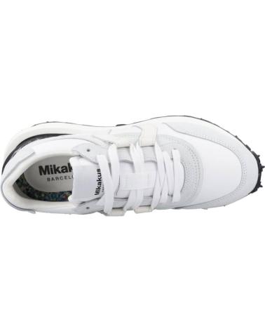 Zapatillas deporte de Mujer MIKAKUS 018 WHITE LEATHER BLANCO
