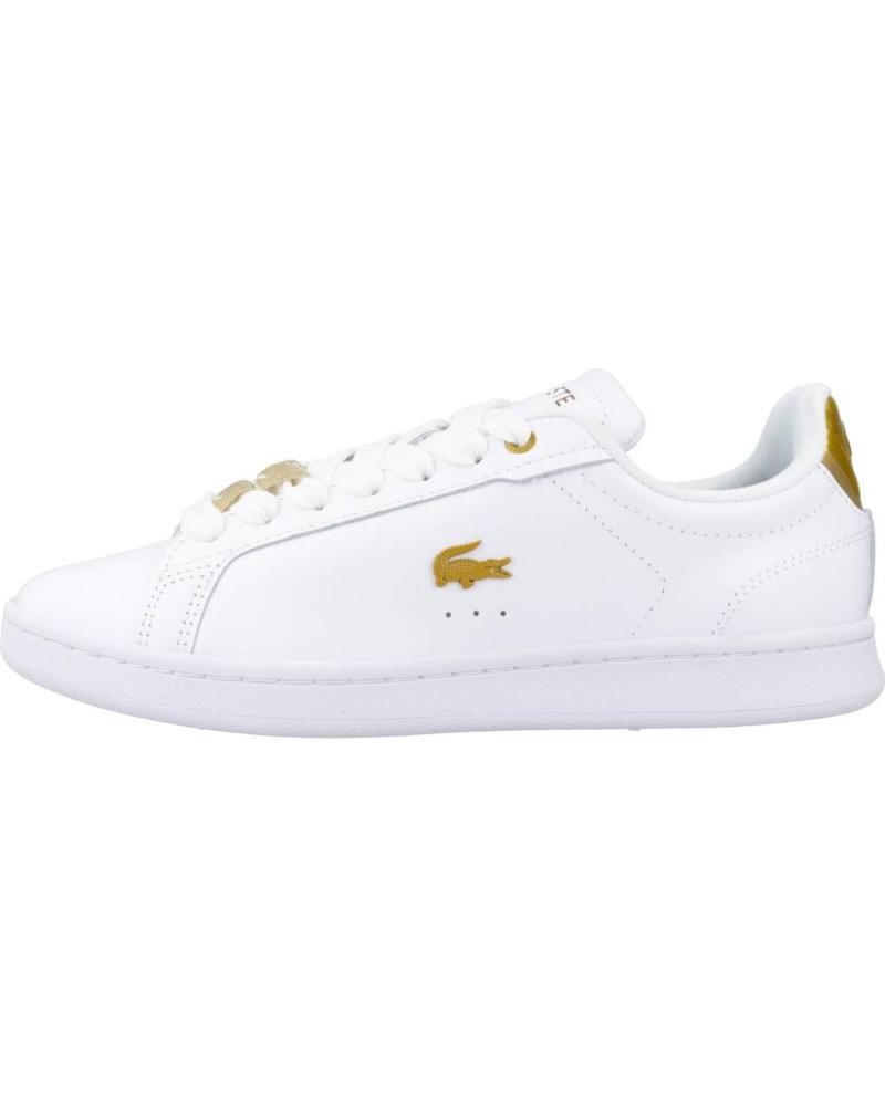 Scarpe-Sport-De-Mujer-LACOSTE-ZAPATILLAS-DE-MUJER-CARNABY-PRO-EN-PIEL-CON-DETALLES-METALIC-BLANCO