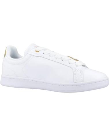Scarpe-Sport-De-Mujer-LACOSTE-ZAPATILLAS-DE-MUJER-CARNABY-PRO-EN-PIEL-CON-DETALLES-METALIC-BLANCO