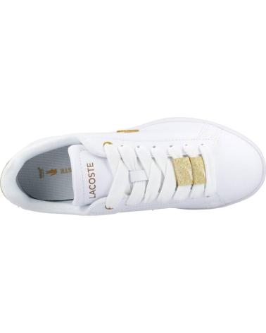 Scarpe-Sport-De-Mujer-LACOSTE-ZAPATILLAS-DE-MUJER-CARNABY-PRO-EN-PIEL-CON-DETALLES-METALIC-BLANCO