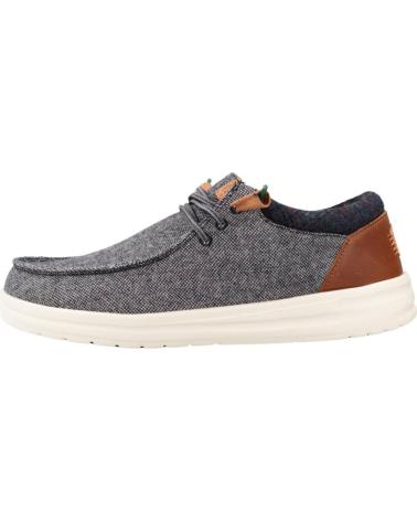 Mocasines de Hombre hey dude MOCASINES DUDE WALLY GRIP WOOL CHARCOAL