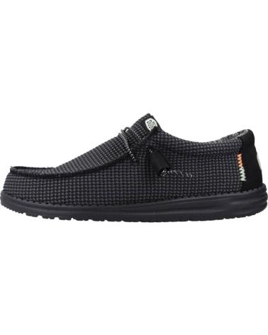 Zapatos de Hombre HEY DUDE ZAPATOS DUDE WALLY SPORT MESH 40403 BLACK