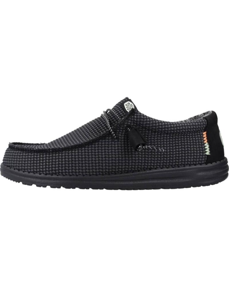 Zapatos de Hombre HEY DUDE ZAPATOS DUDE WALLY SPORT MESH 40403 BLACK