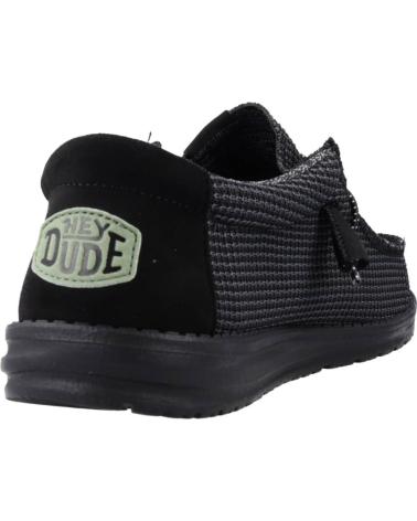 Zapatos de Hombre HEY DUDE ZAPATOS DUDE WALLY SPORT MESH 40403 BLACK