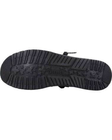 Zapatos de Hombre HEY DUDE ZAPATOS DUDE WALLY SPORT MESH 40403 BLACK