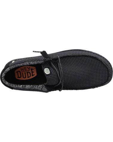 Zapatos de Hombre HEY DUDE ZAPATOS DUDE WALLY SPORT MESH 40403 BLACK