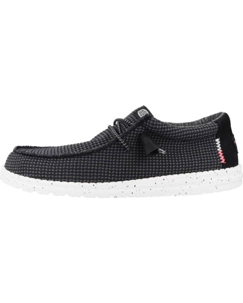 Halbschuhe für Herren HEY DUDE ZAPATOS DUDE WALLY SPORT MESH 40403 NEGRO