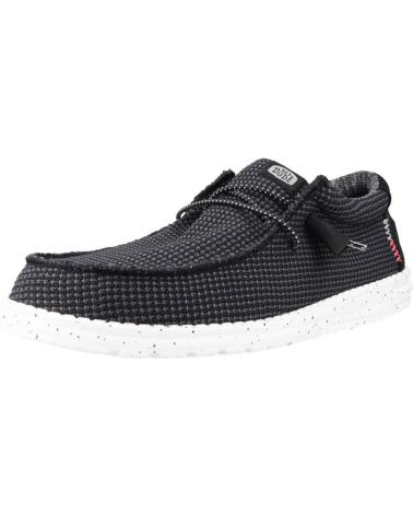 Halbschuhe für Herren HEY DUDE ZAPATOS DUDE WALLY SPORT MESH 40403 NEGRO