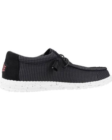 Halbschuhe für Herren HEY DUDE ZAPATOS DUDE WALLY SPORT MESH 40403 NEGRO