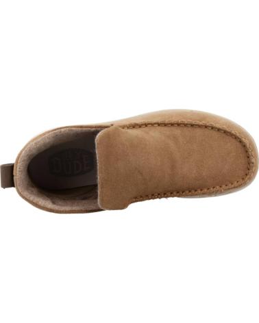 Botines de Mujer HEY DUDE BOTIN DUDE DENNY SUEDE CHESTNUT