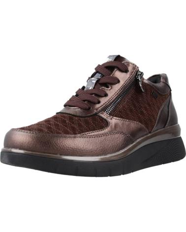 Schuhe für Damen STONEFLY CLERYN HDRY 15 VELOUR-LAMINATED MARRON