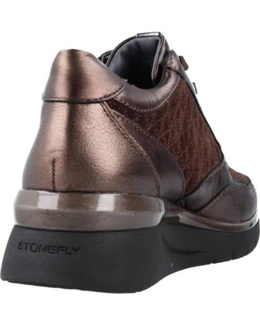 Schuhe für Damen STONEFLY CLERYN HDRY 15 VELOUR-LAMINATED MARRON
