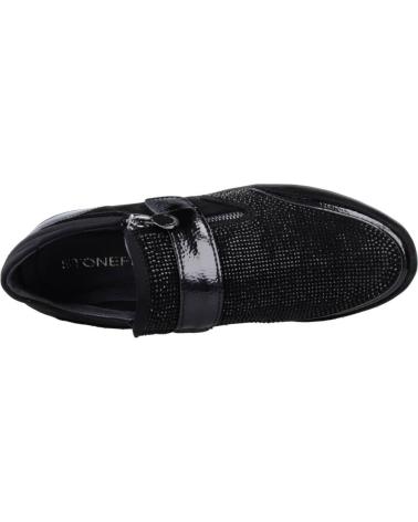 Zapatillas deporte de Mujer STONEFLY CREAM 48 VELOUR-S PATENT 219978 NEGRO