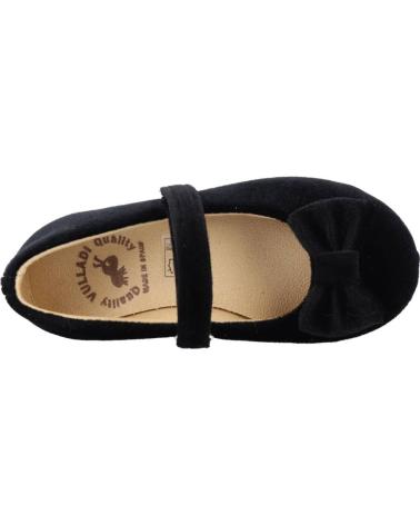 Schuhe für Mädchen VUL-LADI TERCIOPELO NEGRO