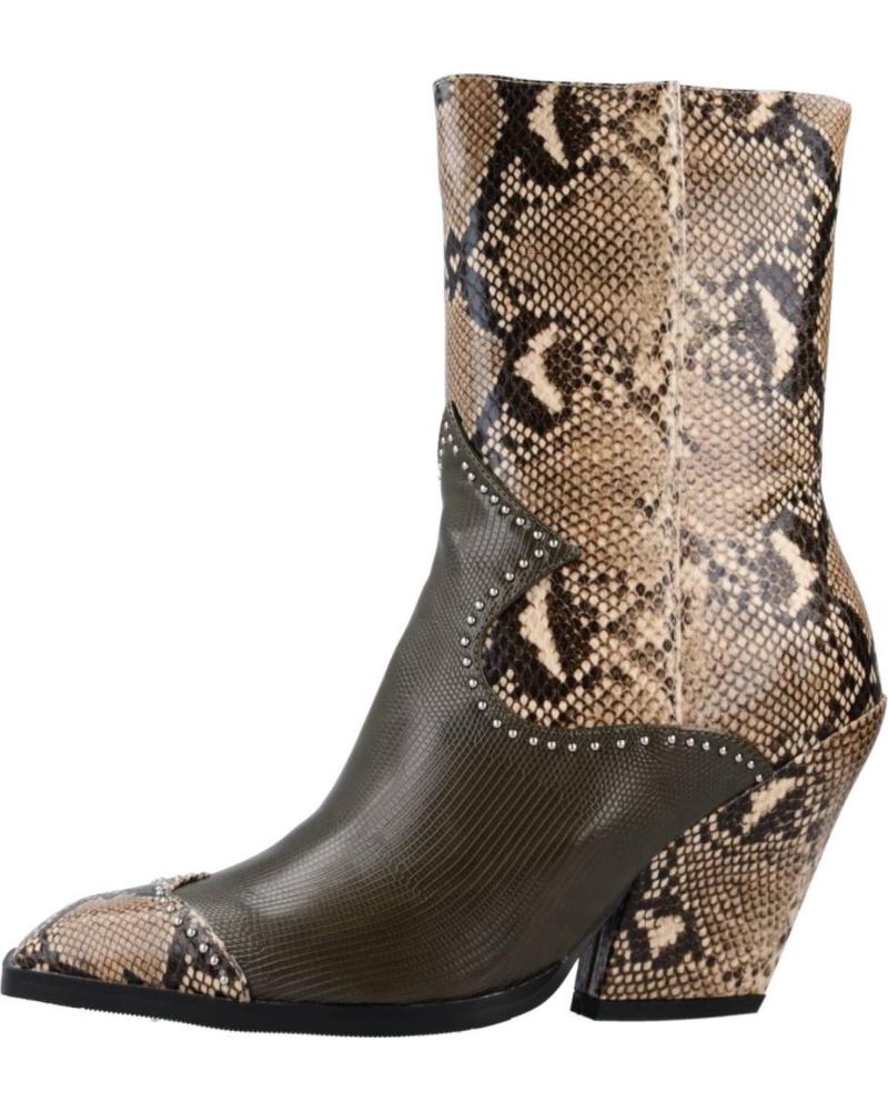 Stiefel für Damen NOA HARMON BOTINES MUJER MODELO CRIATINA COLOR ANIMAL PRINT MLTVERDE MLTVERDE