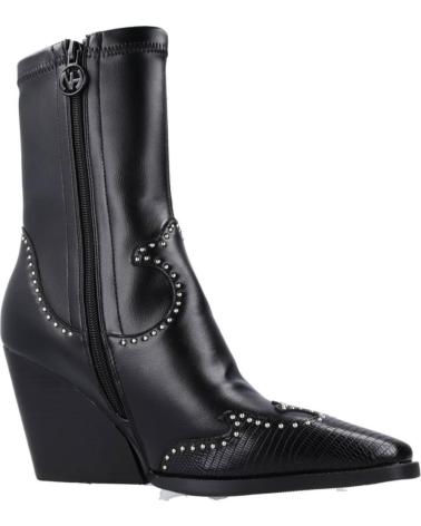 Bottes-De-Mujer-NOA-HARMON-BOTINES-PLANOS-9551-NEGRO