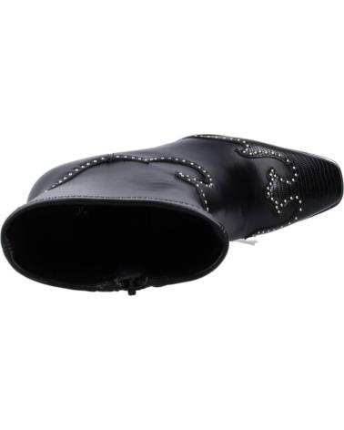 Bottes-De-Mujer-NOA-HARMON-BOTINES-PLANOS-9551-NEGRO