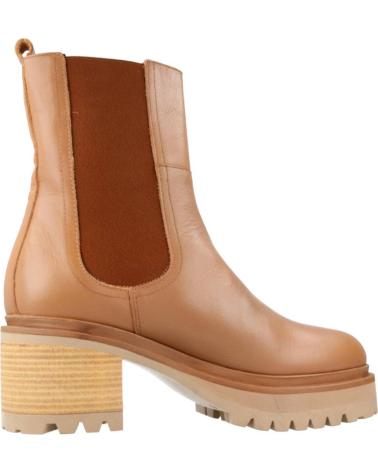 Woman boots YELLOW BASIC MARRON