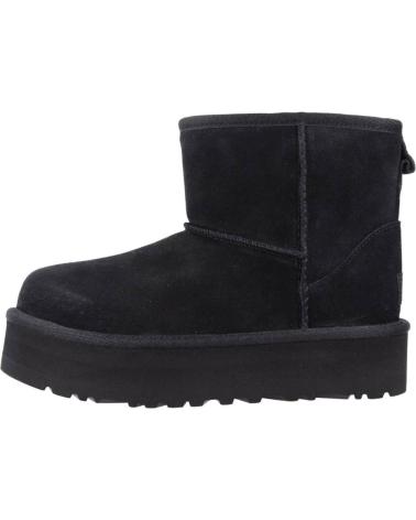 Stivaletti per Bambina UGG CLASSIC MINI PLATFORM NEGRO