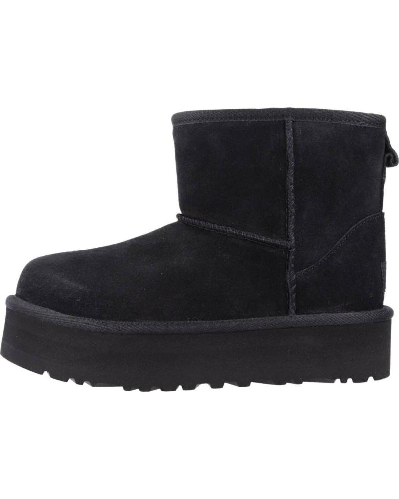 Stivaletti per Bambina UGG CLASSIC MINI PLATFORM NEGRO